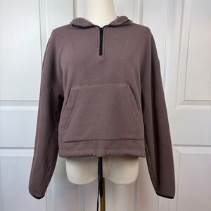 PINK Victoria's Secret Lavender Fleece Pullover